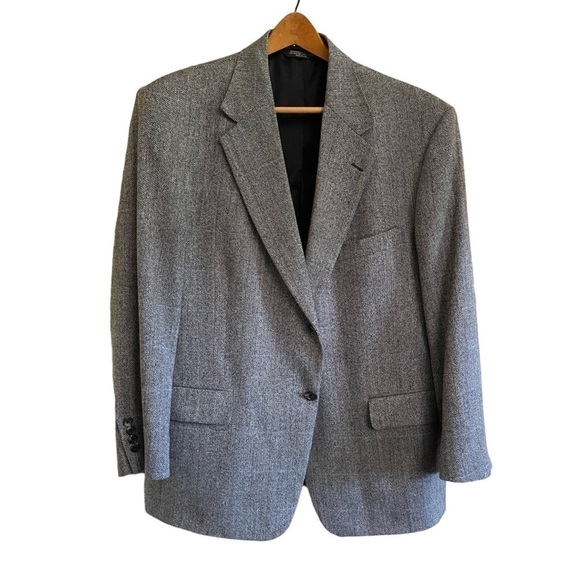 EVAN-PICONE, MENS LIGHTWEIGHT, SPORT JACKET IN BROWN, GREY & BLUE TWEED. - Picture 1 of 9